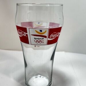 Coca-Cola Barcelona 92 Olympics Glass